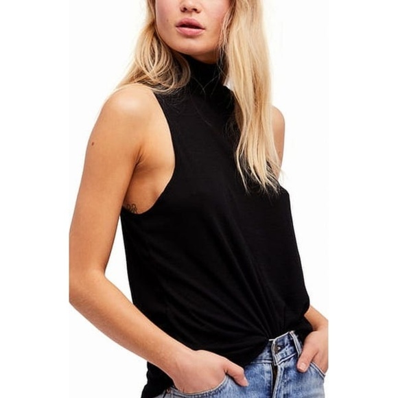 Free People Tops - Free People | Ribbed Tank Turtleneck Sz S